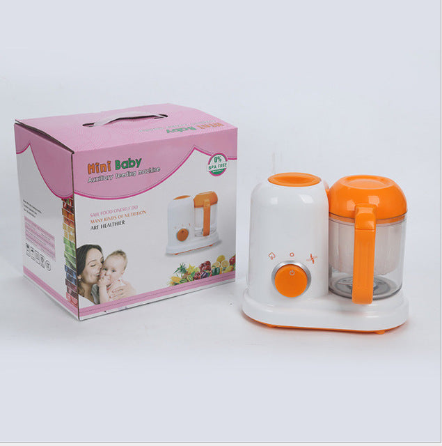 Multi-function Baby Food Processor - Smart Milk Warmer & Cooking Blender for Infants