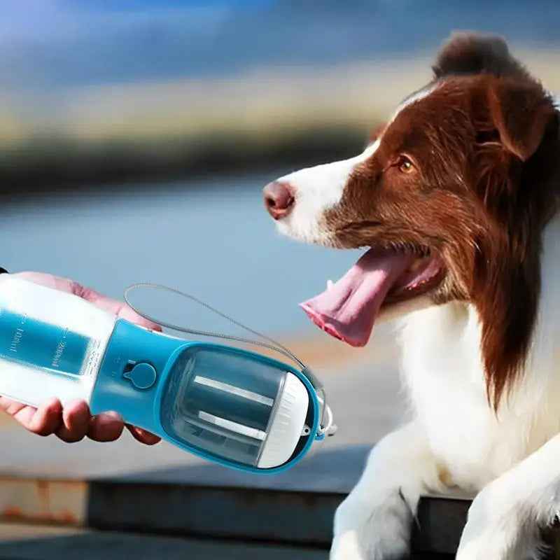 Portable 3-in-1 Dog Water, Food & Garbage Cup | Multi-functional Pet Travel Cup