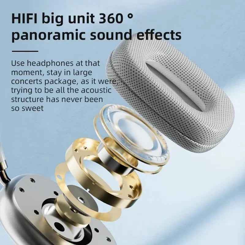 P9 Wireless Bluetooth Headset with Mic | Noise Cancelling Sports & Gaming Earbuds