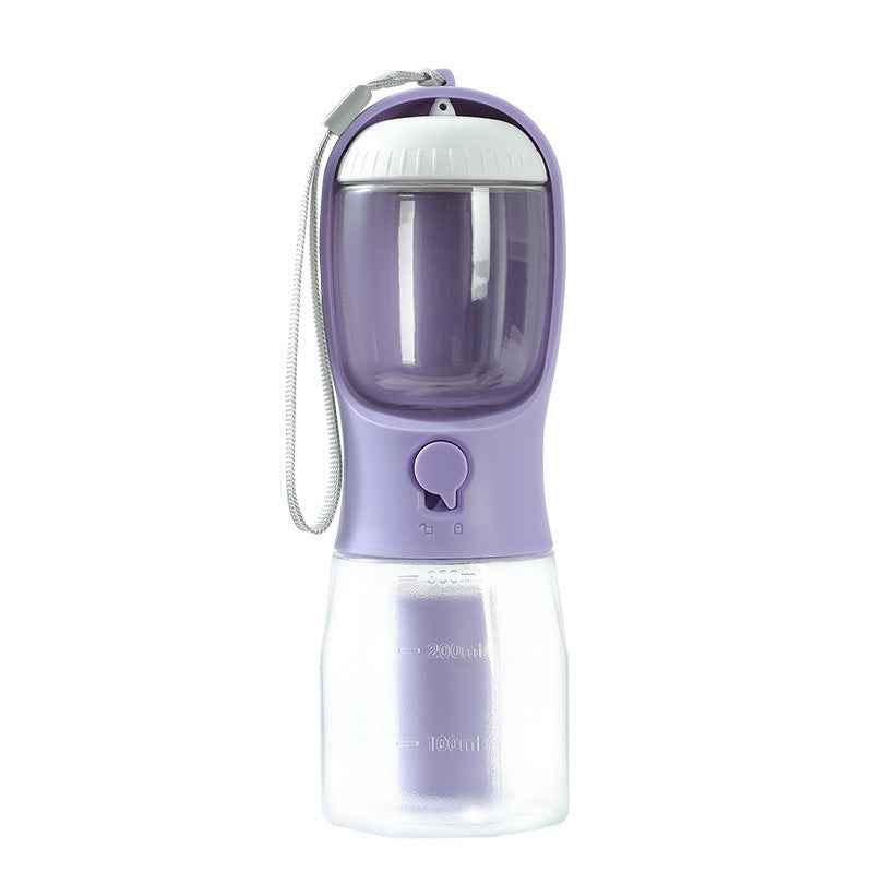 Portable 3-in-1 Dog Water, Food & Garbage Cup | Multi-functional Pet Travel Cup