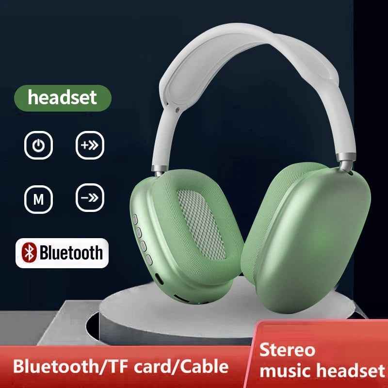 P9 Wireless Bluetooth Headset with Mic | Noise Cancelling Sports & Gaming Earbuds