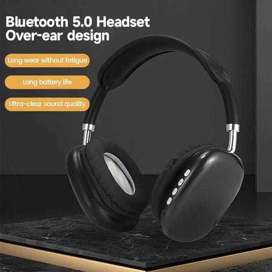 P9 Wireless Bluetooth Headset with Mic | Noise Cancelling Sports & Gaming Earbuds