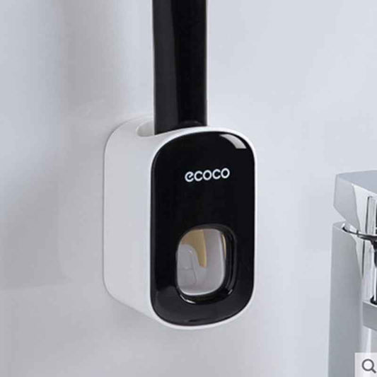 Wall Mounted Automatic Toothpaste Dispenser & Holder | Bathroom Accessories Set