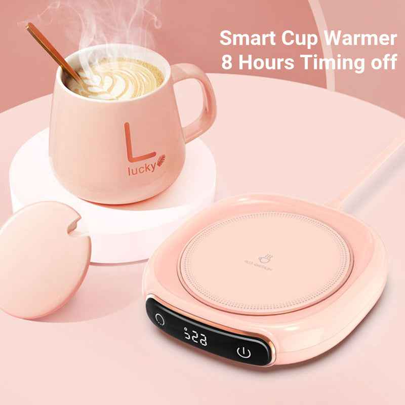 Smart Coffee Mug Warmer with Insulated Heating Coaster | Constant Temperature Mug Warmer Pad
