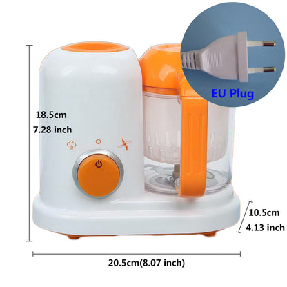Multi-function Baby Food Processor - Smart Milk Warmer & Cooking Blender for Infants