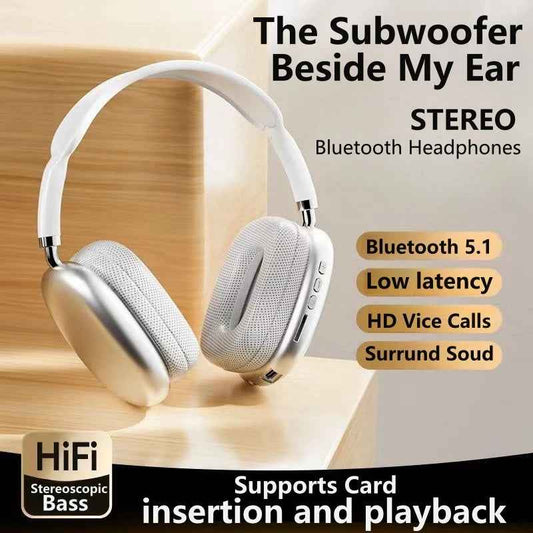 P9 Wireless Bluetooth Headset with Mic | Noise Cancelling Sports & Gaming Earbuds