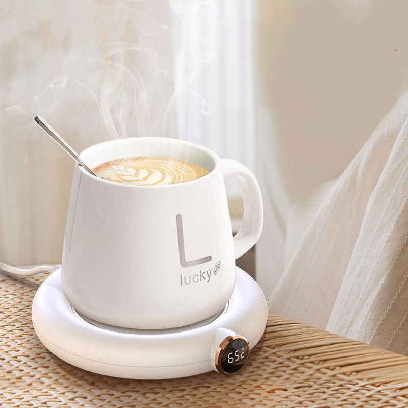 Smart Coffee Mug Warmer with Insulated Heating Coaster | Constant Temperature Mug Warmer Pad