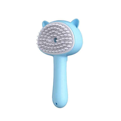 Multifunctional Rechargeable Cat & Dog Grooming Brush with Mist | Self-Cleaning Slicker Brush