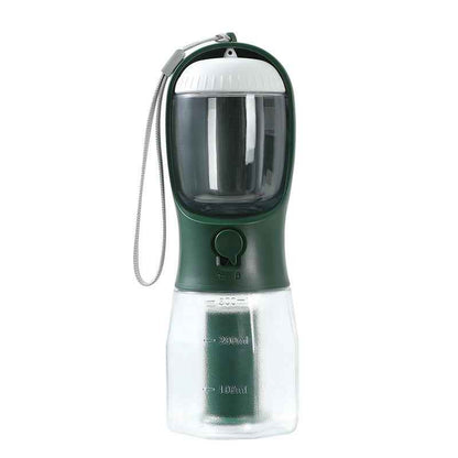 Portable 3-in-1 Dog Water, Food & Garbage Cup | Multi-functional Pet Travel Cup