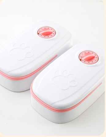 Smart Automatic Pet Feeder with Timer | Stainless Steel Food Dispenser for Cats & Dogs