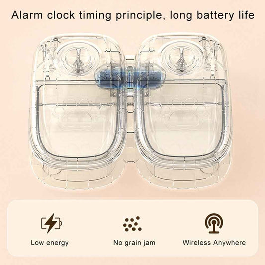 Smart Automatic Pet Feeder with Timer | Stainless Steel Food Dispenser for Cats & Dogs